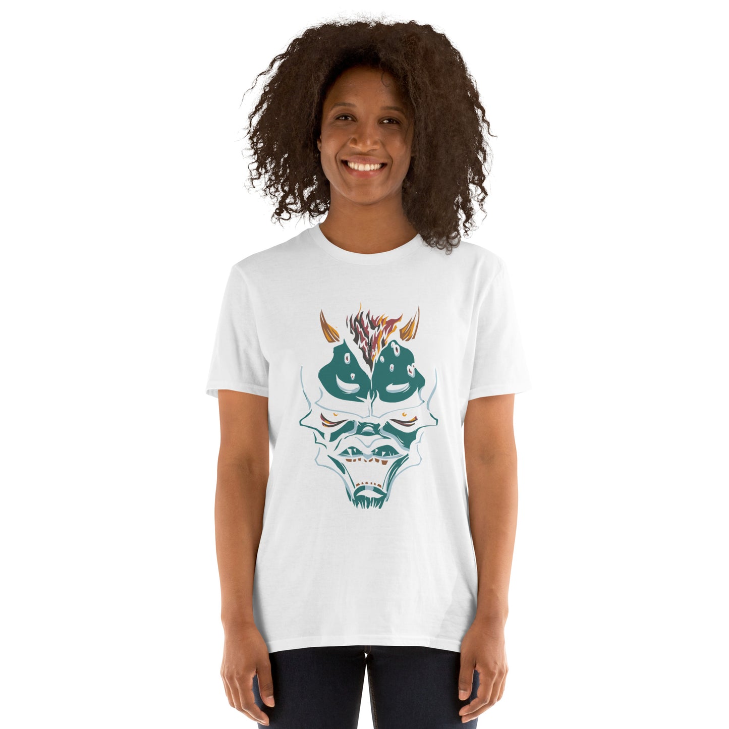 Camiseta Calavera_55 de manga corta unisex